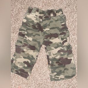Camouflage pants! 12 months!